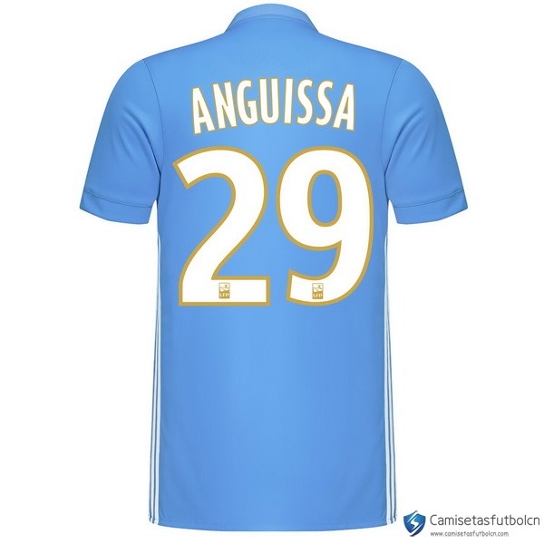 Camiseta Marsella Segunda equipo Anguissa 2017-18